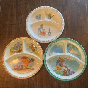 Vintage Winnie the Pooh Plates
